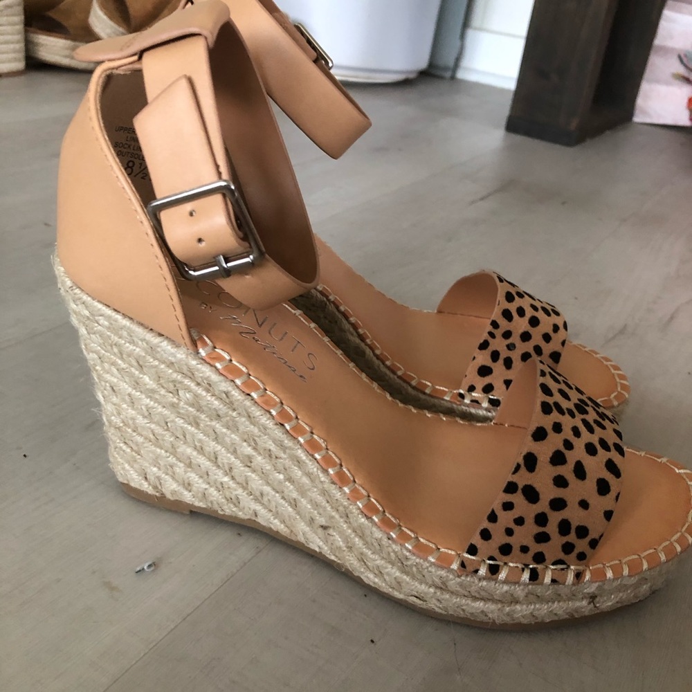 MATISSE COCONUTS 🥥 LEOPARD ESPADRILLES NWOT - Picture 7 of 9